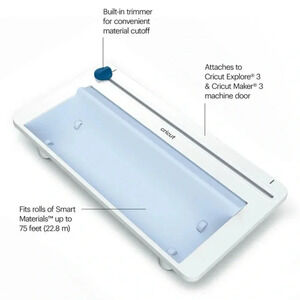 Cricut roll holder cutter vinyl storage trimmer crafting supplies